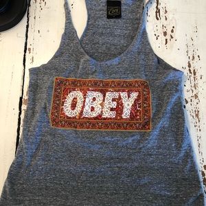 XS women’s Obey racerback